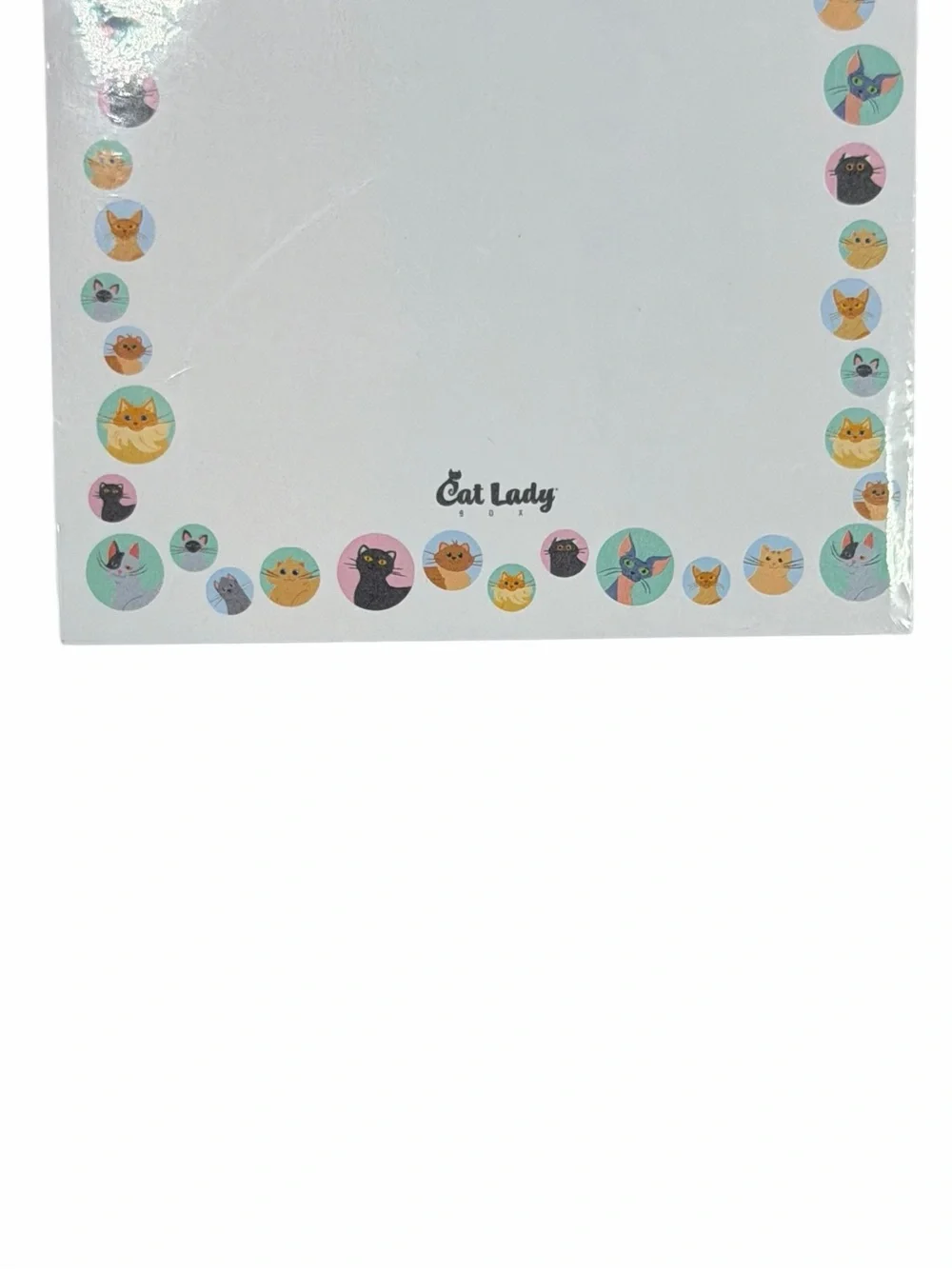 10/$25🦋 NIP Cat Lady Box AMEOWZING Notepad